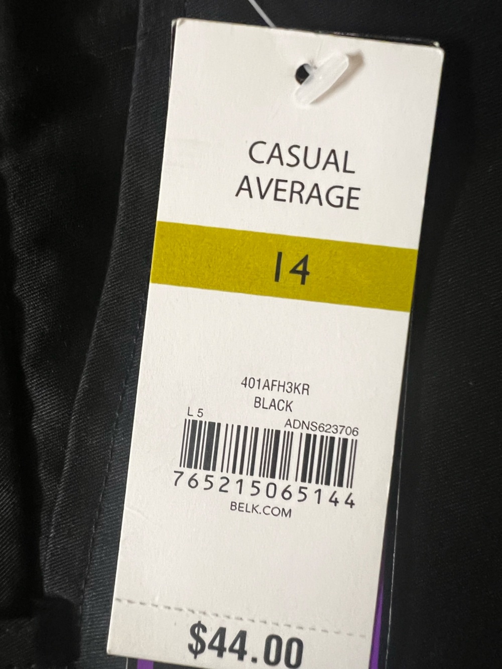 KIM ROGERS BLACK SIZE 14 CURVY STRAIGHT LEG PANTS. SITS AT WAIST. TUMMY PANEL - Picture 10 of 11